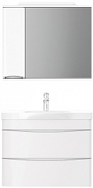 Am.Pm Мебель для ванной Like 80 L, подвесная, белый глянец	 – фотография-1